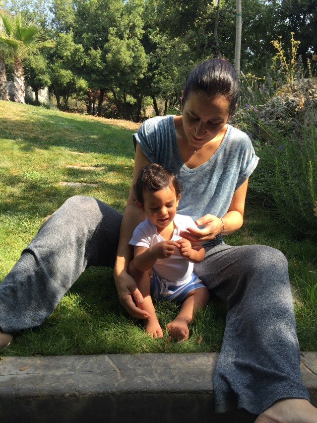 like this guy. a lovely start to the day with this baby k