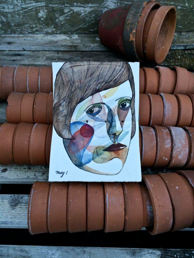 she likes order, structure and the scent of damp pottery