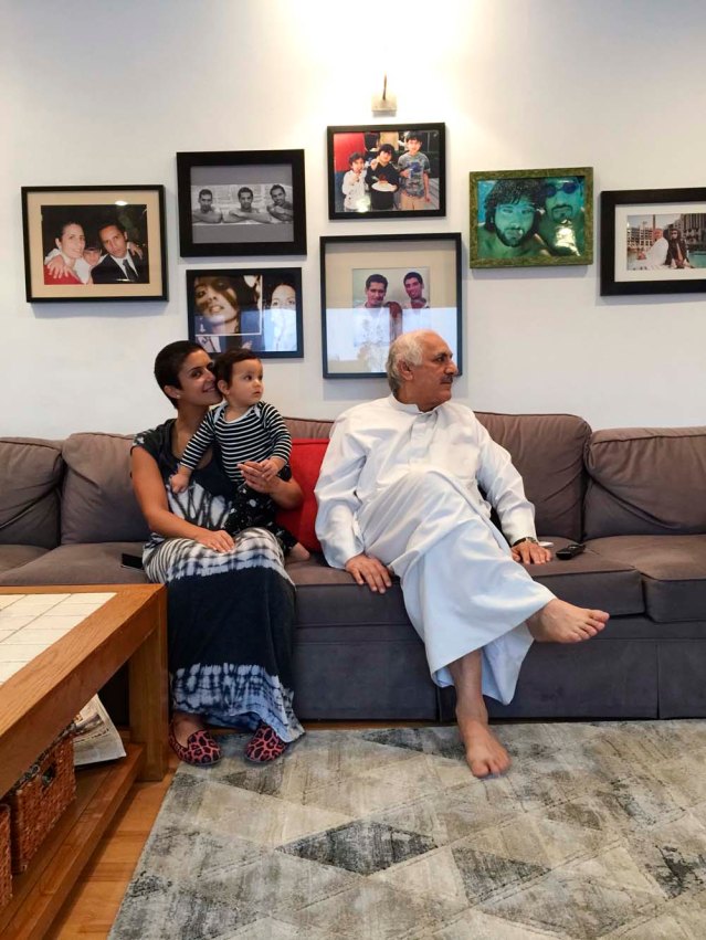 before iftar, mama j, baby k and baba razzag