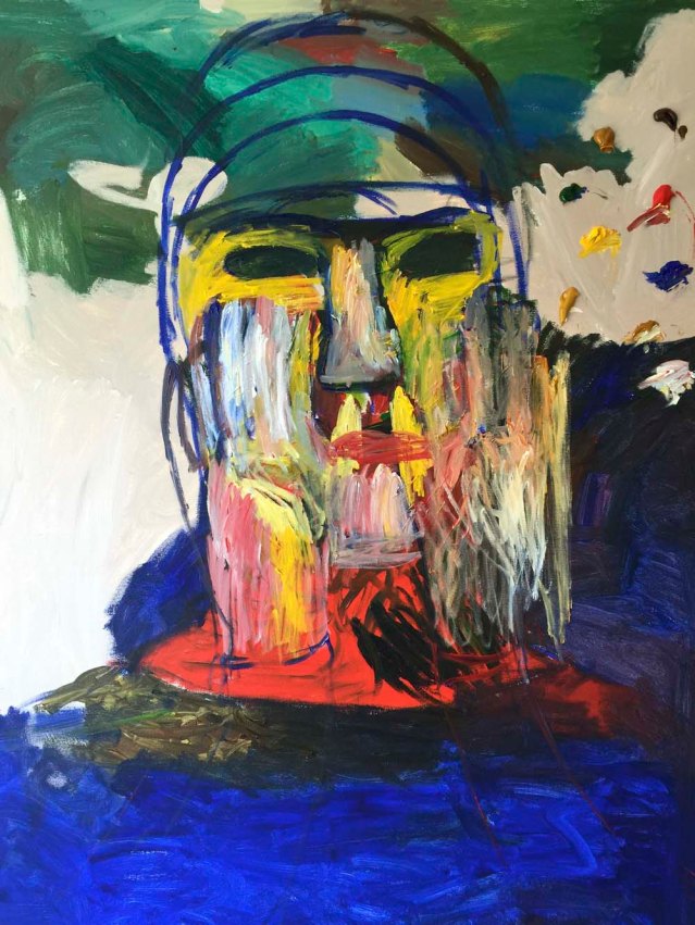 i'm finding it easier to use my canvas as a palette