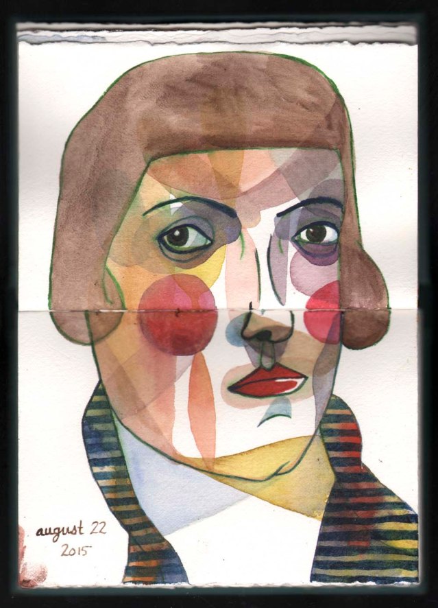 watercolor sketchbook } george II