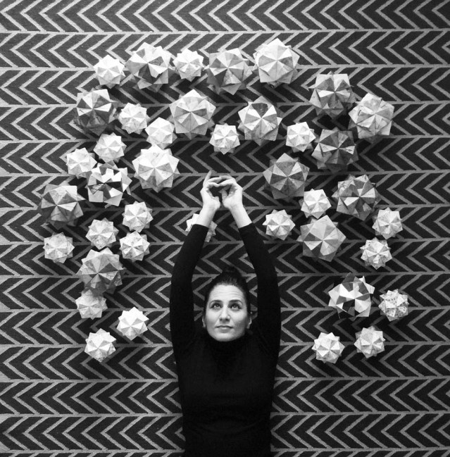 a constellation of forty galaxies 