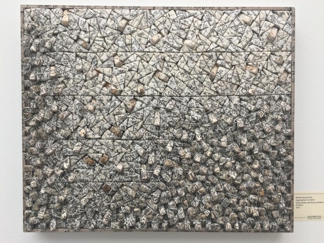 i'm completely in love and utterly inspired. kwang young chun's pieces make me want to do things