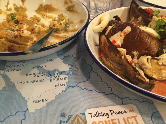 by the last course, we are stuffed. what a shame