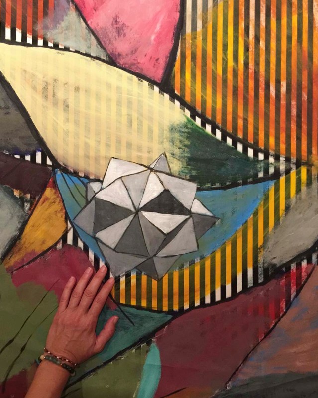 when life creeps its way into my paintings