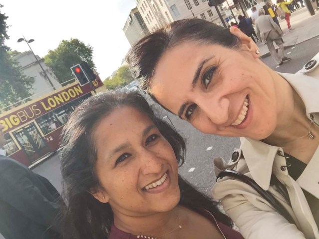 an outing with ayesha is not complete without our requisite selfie