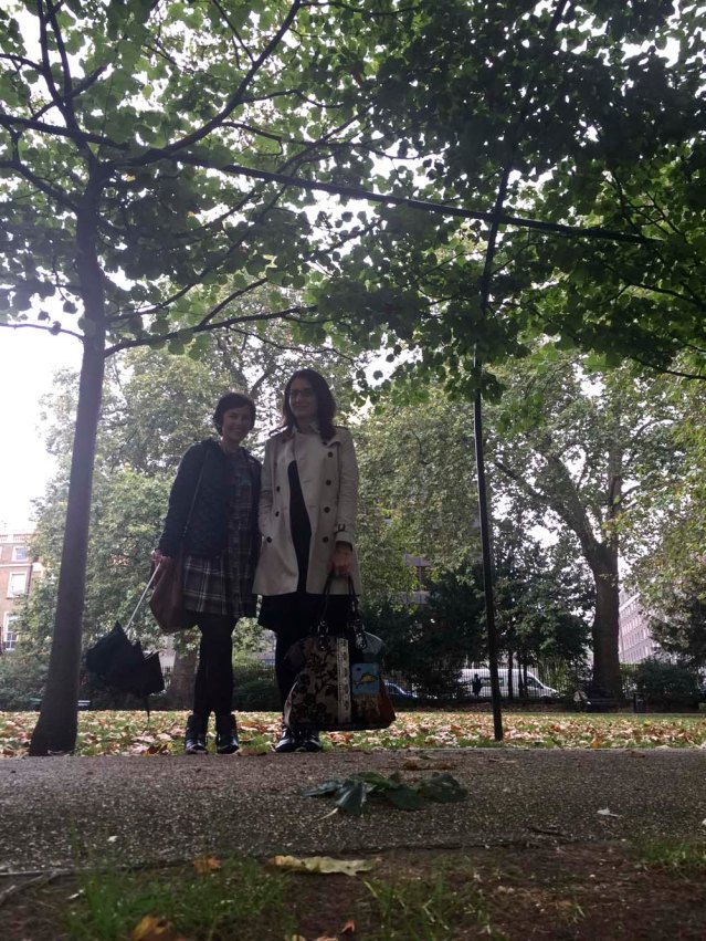 monday afternoon i meet mai for lunch and a walk around