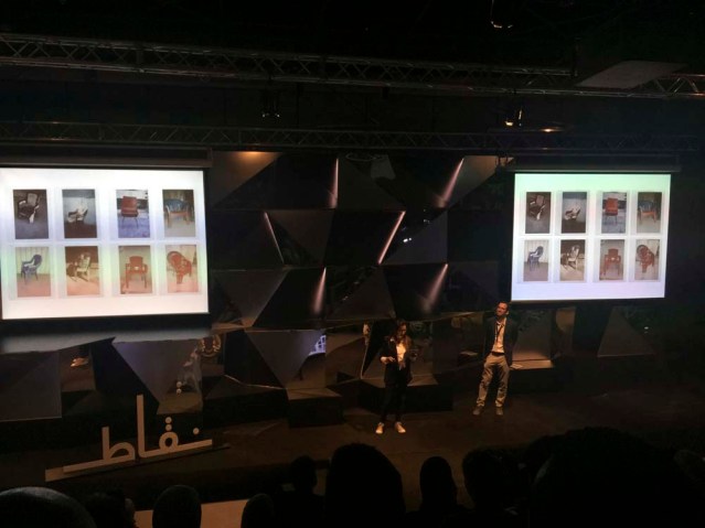 fellow chair lovers manar moursi and david puig present their book 'sidewalk salon: 1001 street chairs of cairo'. it's fascinating and makes my heart race. and i'm going to attend their book launch in cairo this january