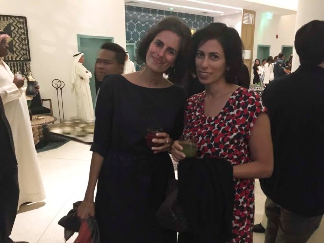the incomparable alhamad sisters. sarah is my london sister and author of 'cardamom and lime' and 'sun bread and sticky toffee:date desserts from everywhere'. laila is founder of zeri crafts. i hold a special nook in my heart for both