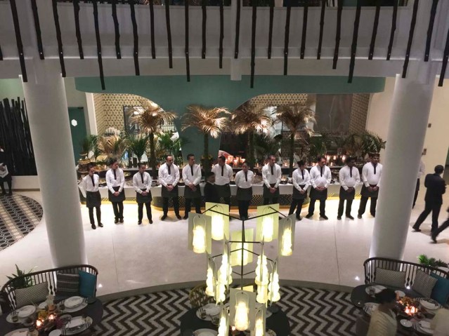 later on it's dinner at dar hamad in salmiya