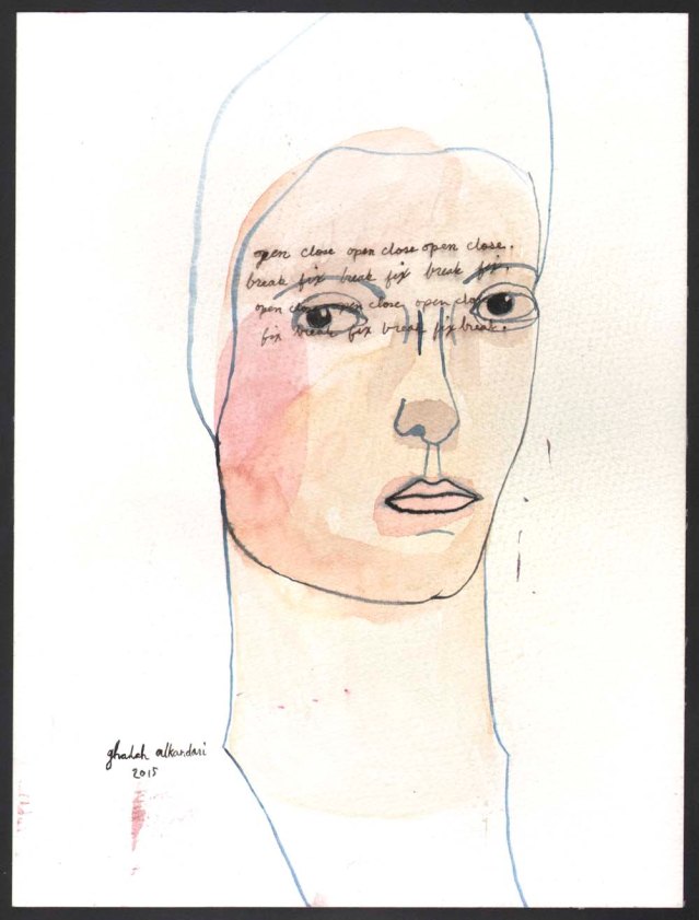 face open close break fix