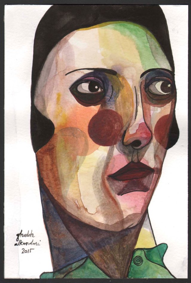 face the flapper lady